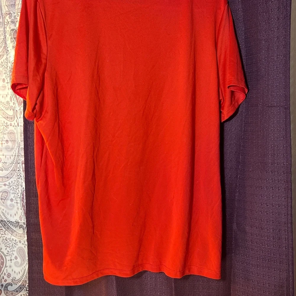 Nike Men's Vivid Red Short Sleeve Tee